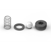 Koflo 1/2" PVC Injection Quill Rebuild Kit, QRK-P-.5