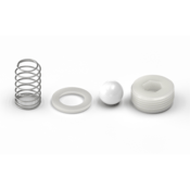 Koflo 1/2" Kynar® PVDF Injection Quill Rebuild Kit, QRK-K-.5