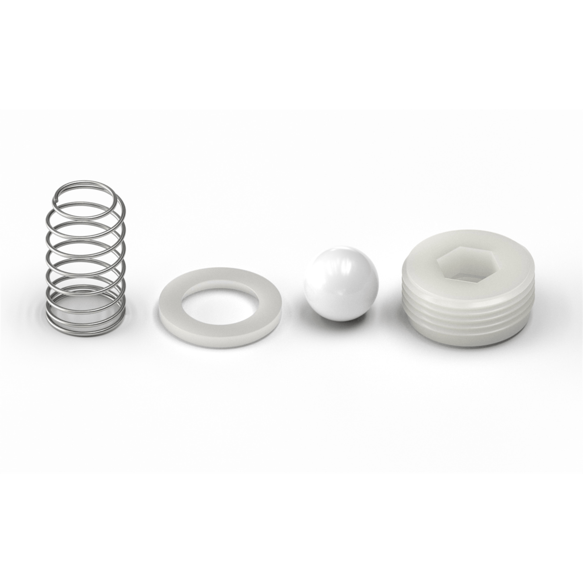 Koflo 1" Kynar® PVDF Injection Quill Rebuild Kit, QRK-K-1