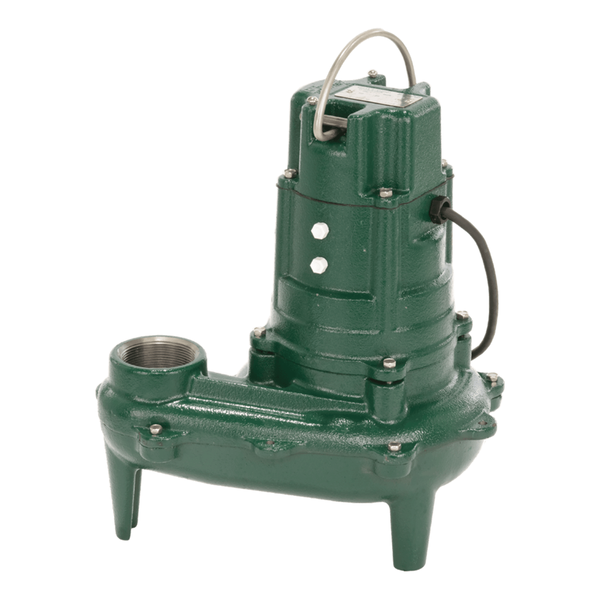Zoeller Model N267 Waste-Mate, Manual, Cast Iron, Submersible Sewage Pump, 115V, 0.5 HP