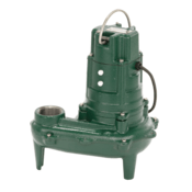 Zoeller Model N267 Waste-Mate, Manual, Cast Iron, Submersible Sewage Pump, 115V, 0.5 HP