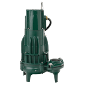 Zoeller Model E292 Waste-Mate, Manual, Cast Iron, Submersible Sewage Pump, 1 PH, 230V, 0.5 HP