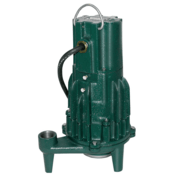 Zoeller Model E820 Shark Single Directional, Manual, Cast Iron, Grinder Pump, 1 PH, 230V, 2.0 HP