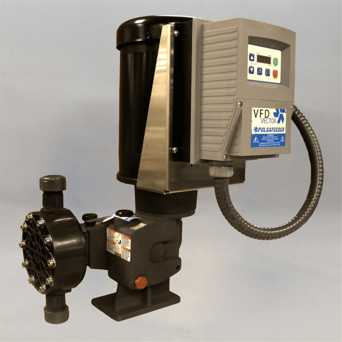Blackline Polymer Pump, 168 gpd, 150 PSI, 1/2" FIPT, MD1AAASN1A-XXX SS - w/ VFD