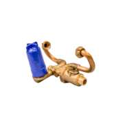 Water Plus Corp Below Grade Resetter Sampling Station, 1/2" Meter, Brass, Plug Type, Quick Connect