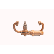 Water Plus Corp Below Grade Resetter Sampling Station, 1/2" Meter, SS, Screw Type, Quick Connect