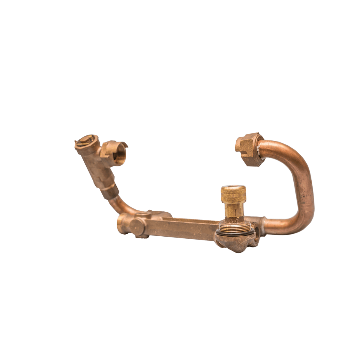 Water Plus Corp Below Grade Resetter Sampling Station, 1" Meter, Brass, Plug Type, Quick Connect