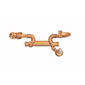 Water Plus Corp Below Grade Resetter Sampling Station, 1" Meter, SS, Screw Type, Quick Connect