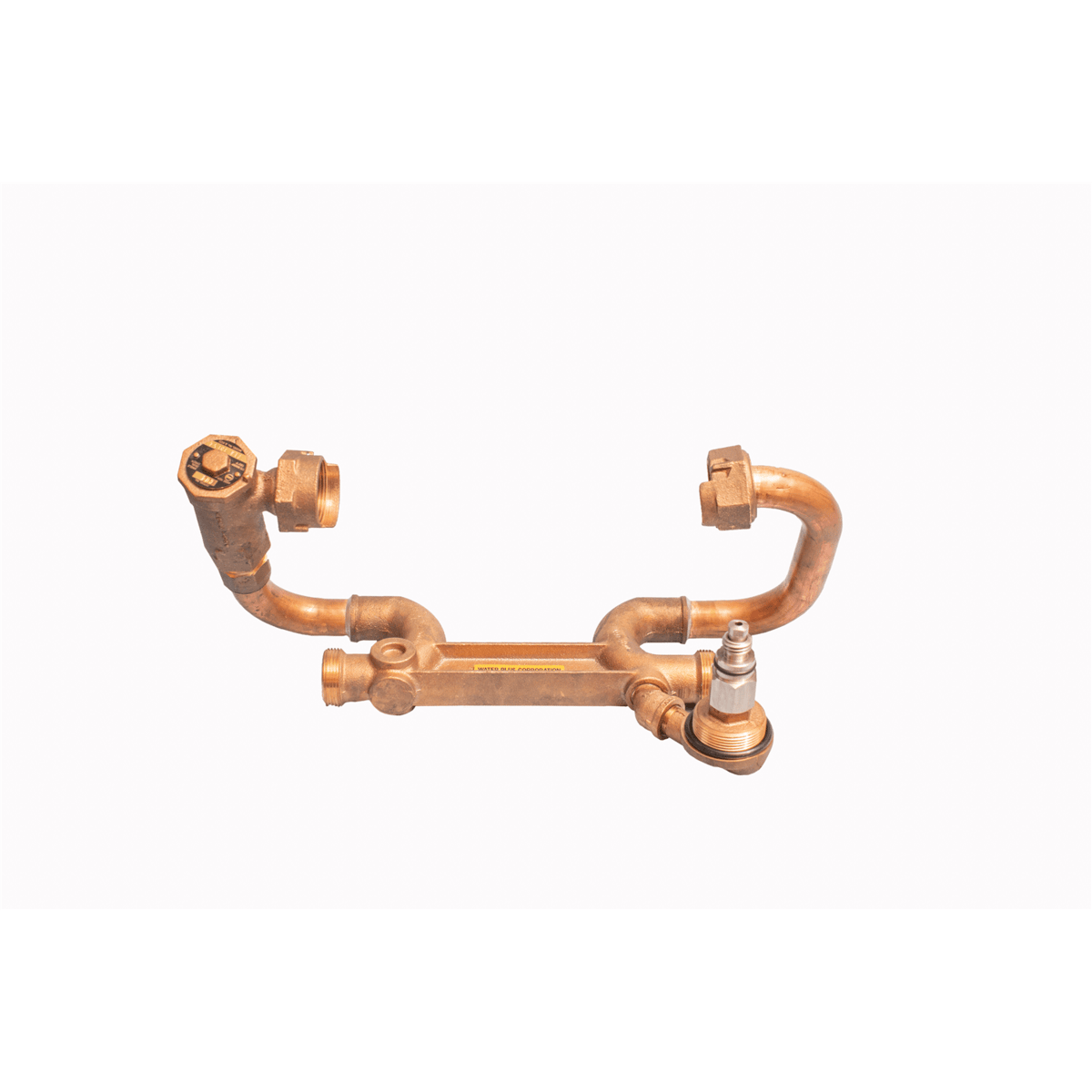 Water Plus Corp Below Grade Resetter Sampling Station, 1" Meter, SS, Screw Type, Quick Connect