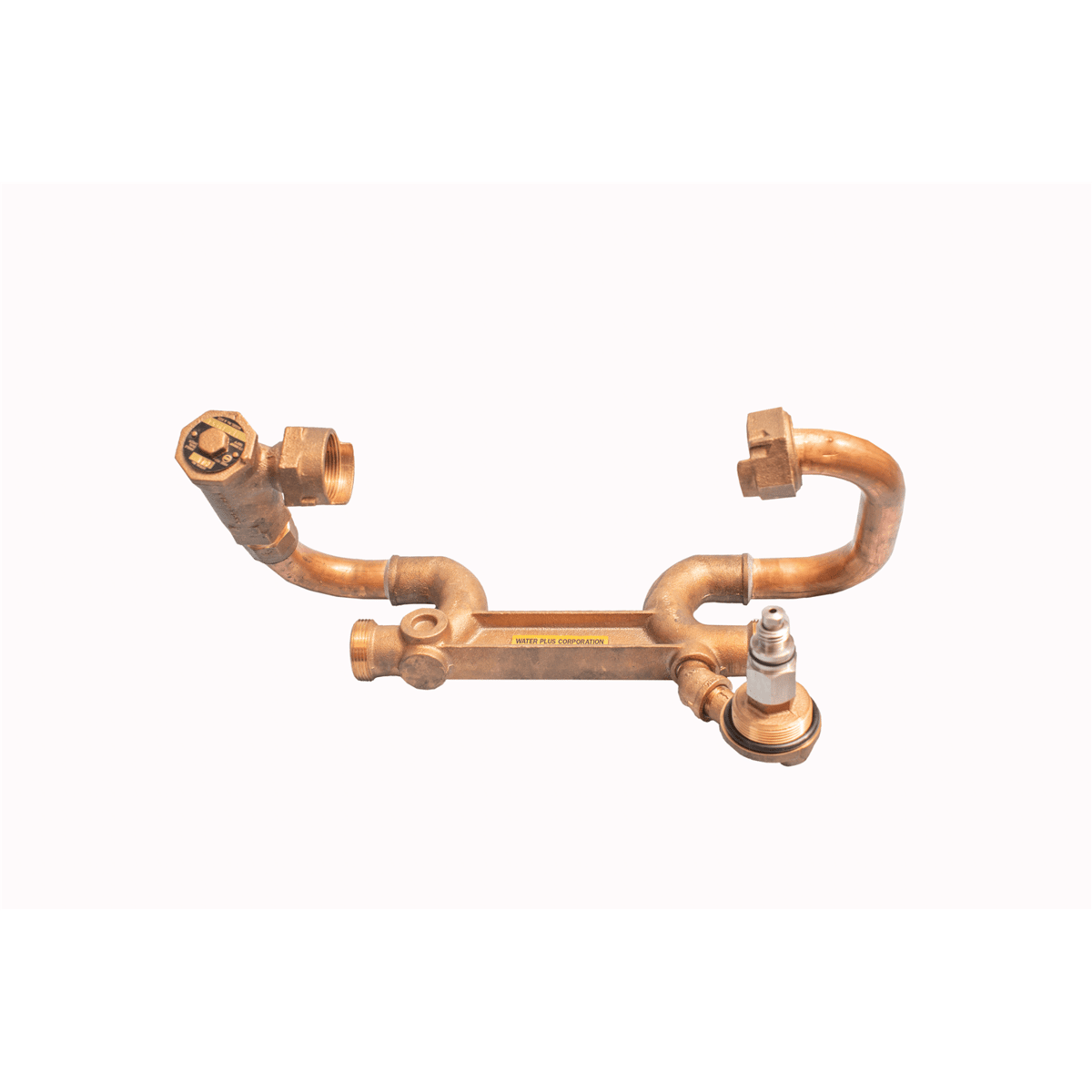 Water Plus Corp Below Grade Resetter Sampling Station, 1" Meter, SS, Screw Type, Quick Connect