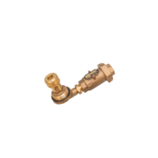 Water Plus Corp Below Grade Sampling Station, Dead-End Lines, Brass, Plug, Quick Connect, Backflow