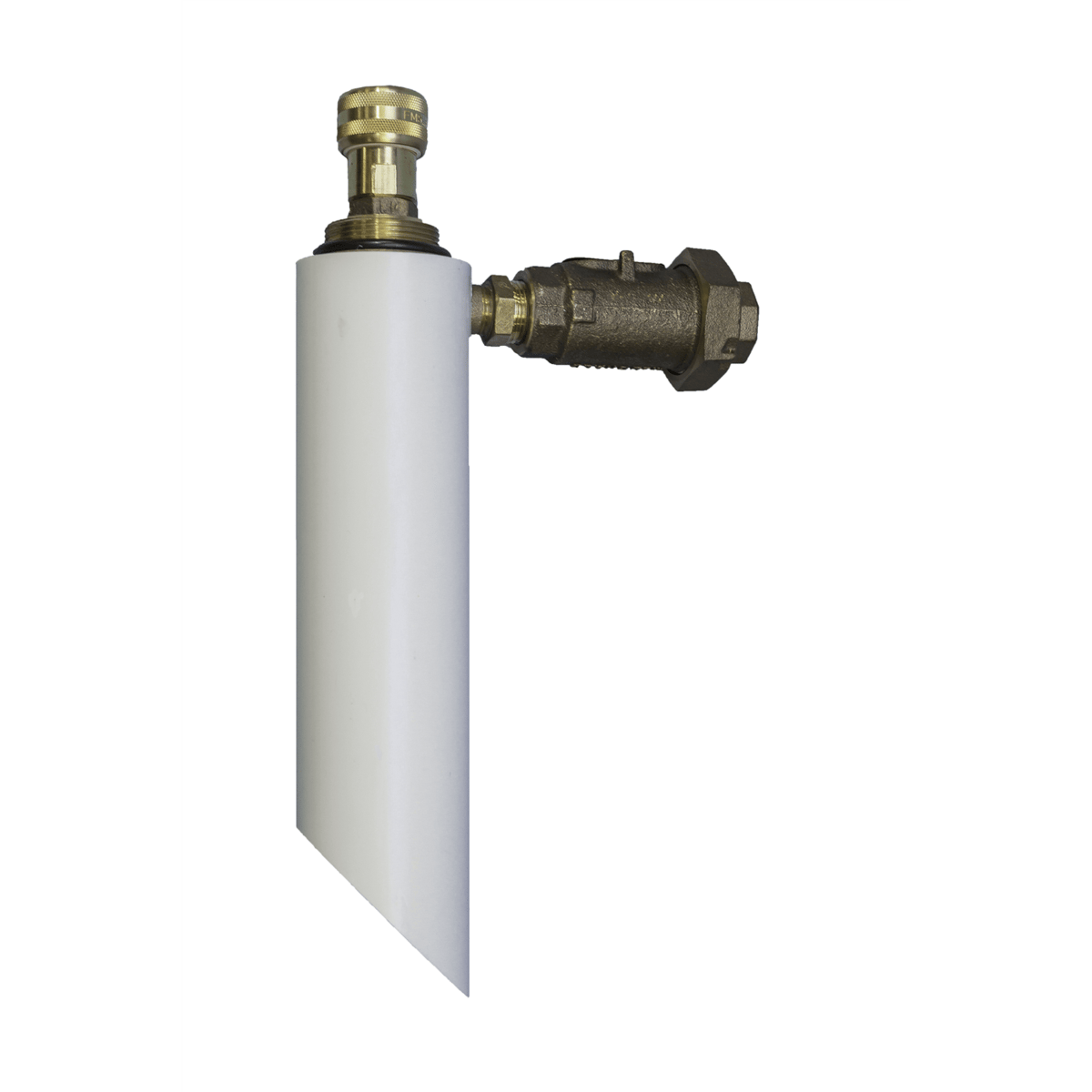 Water Plus Corp Below Grade Sampling Station, Dead-End Lines, Brass, Plug, Quick Connect, Backflow