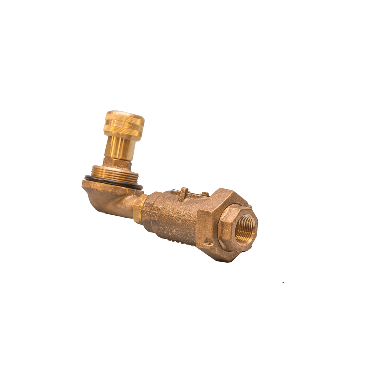 Water Plus Corp Below Grade Sampling Station, Dead-End Lines, Brass, Plug, Quick Connect, Backflow