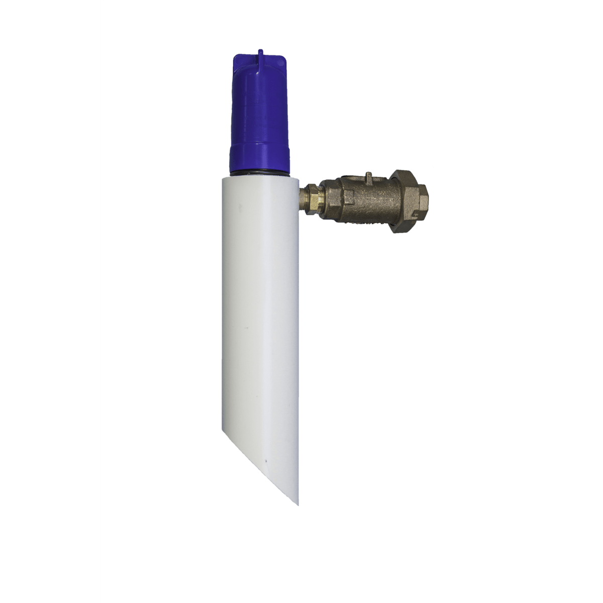 Water Plus Corp Below Grade Sampling Station, Dead-End Lines, Brass, Plug, Quick Connect, Backflow