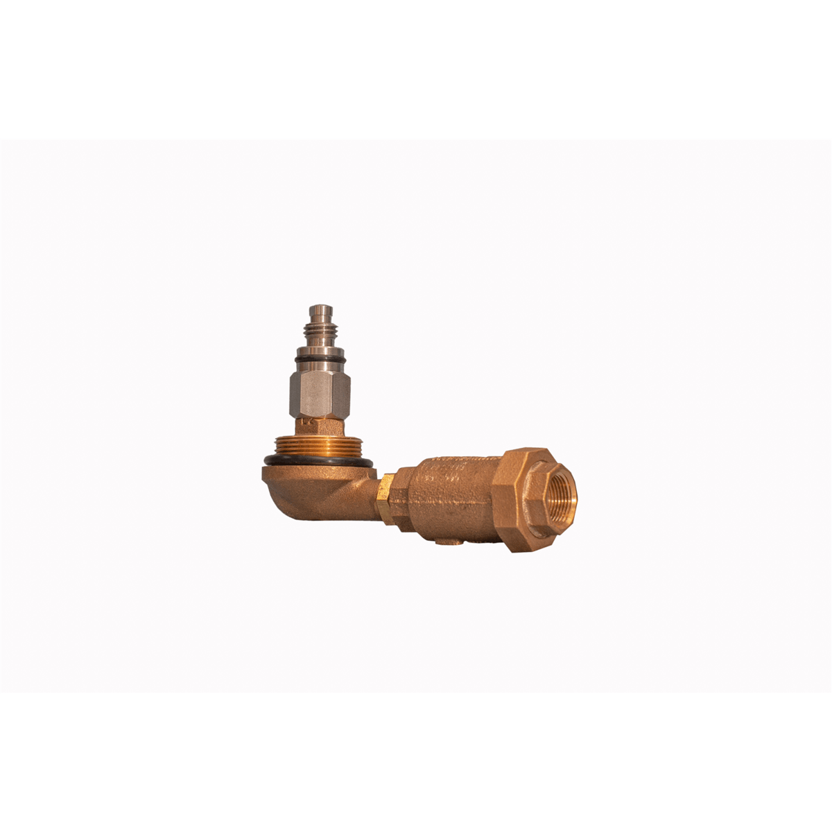 Water Plus Corp Below Grade Sampling Station, Dead-End Lines, SS, Screw, Quick Connect, Backflow
