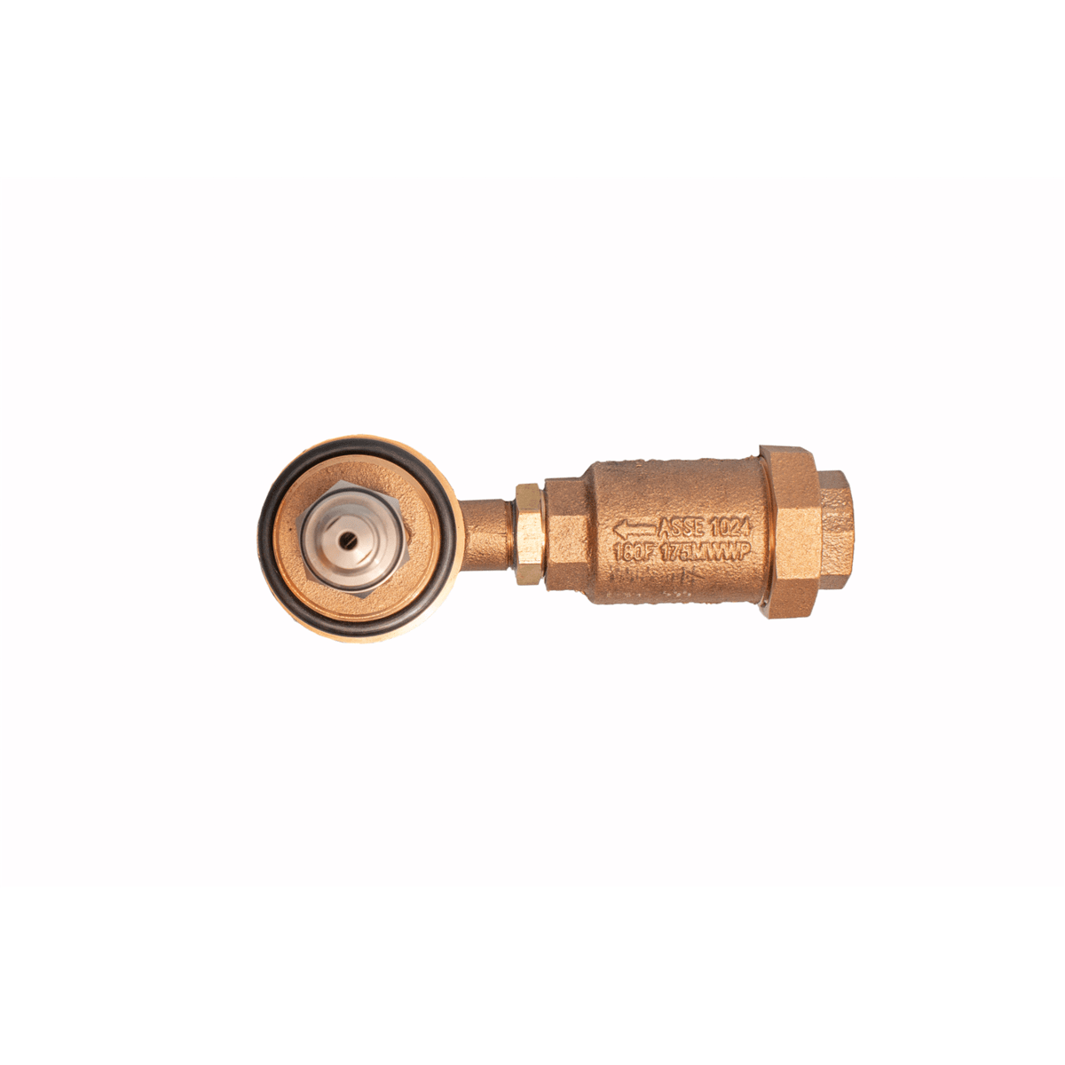 Water Plus Corp Below Grade Sampling Station, Dead-End Lines, SS, Screw, Quick Connect, Backflow