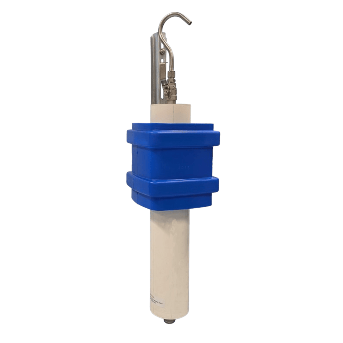 Water Plus Corp Above Grade Sampling Station, SS, Blue, Warm Climate