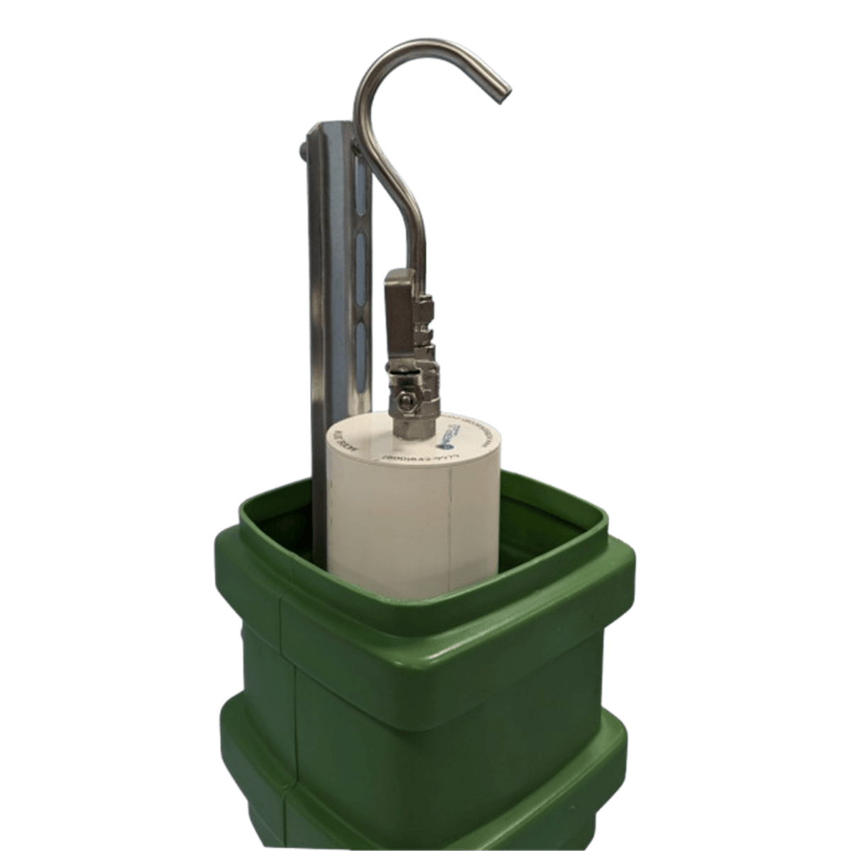 Water Plus Corp Above Grade Sampling Station, SS, Green, Warm Climate