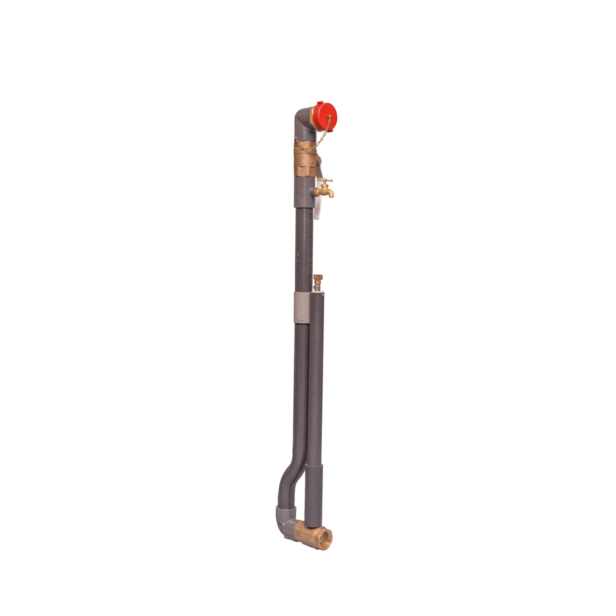 Water Plus Corp Flush & Sample, Cold Climate, 2' Flushing/Sampling Hydrant, 36" Bury, Lead Free