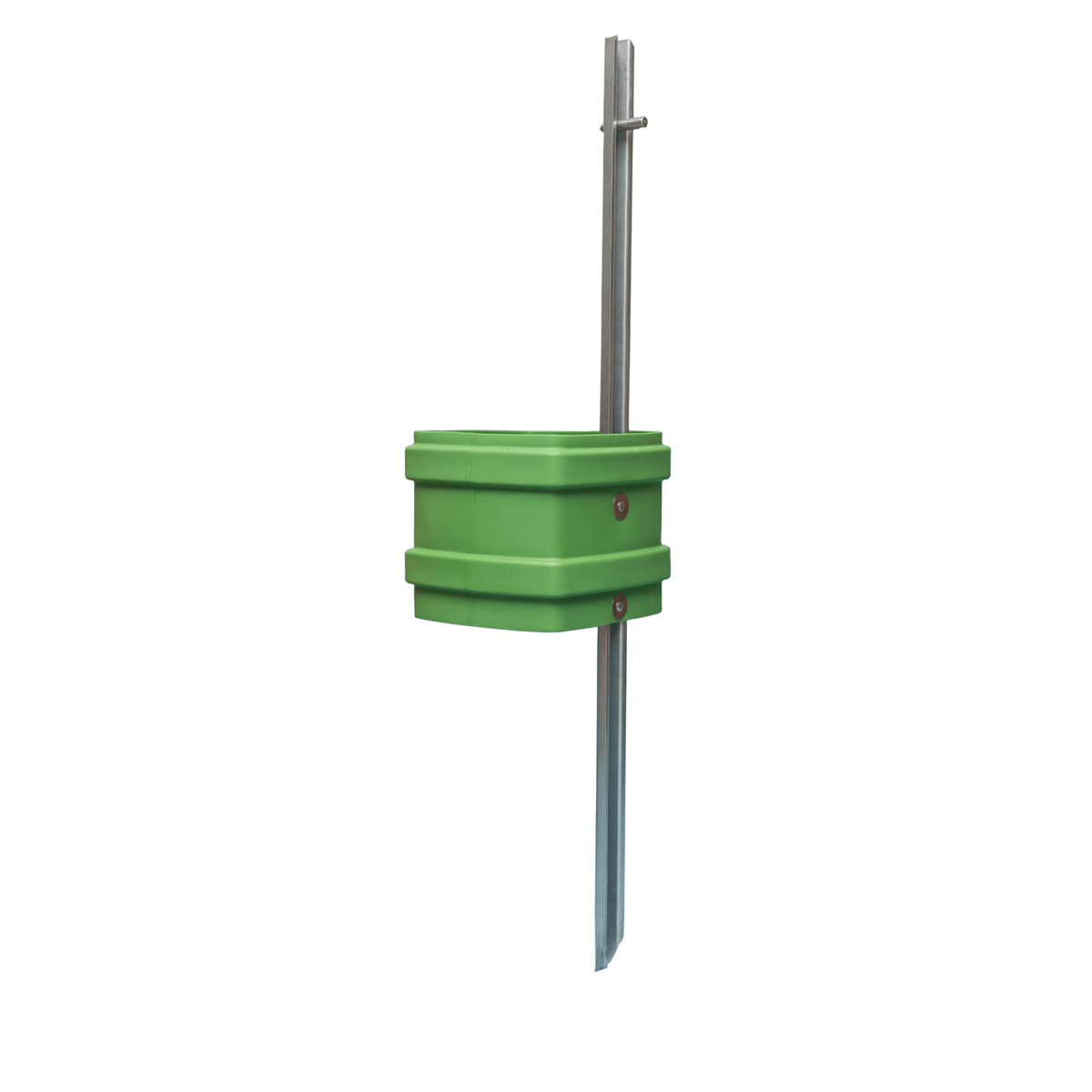 Water Plus Corp Green Polyethylene Enclosure, 12 x 11", 36" Overall Height, 28" Cover Height
