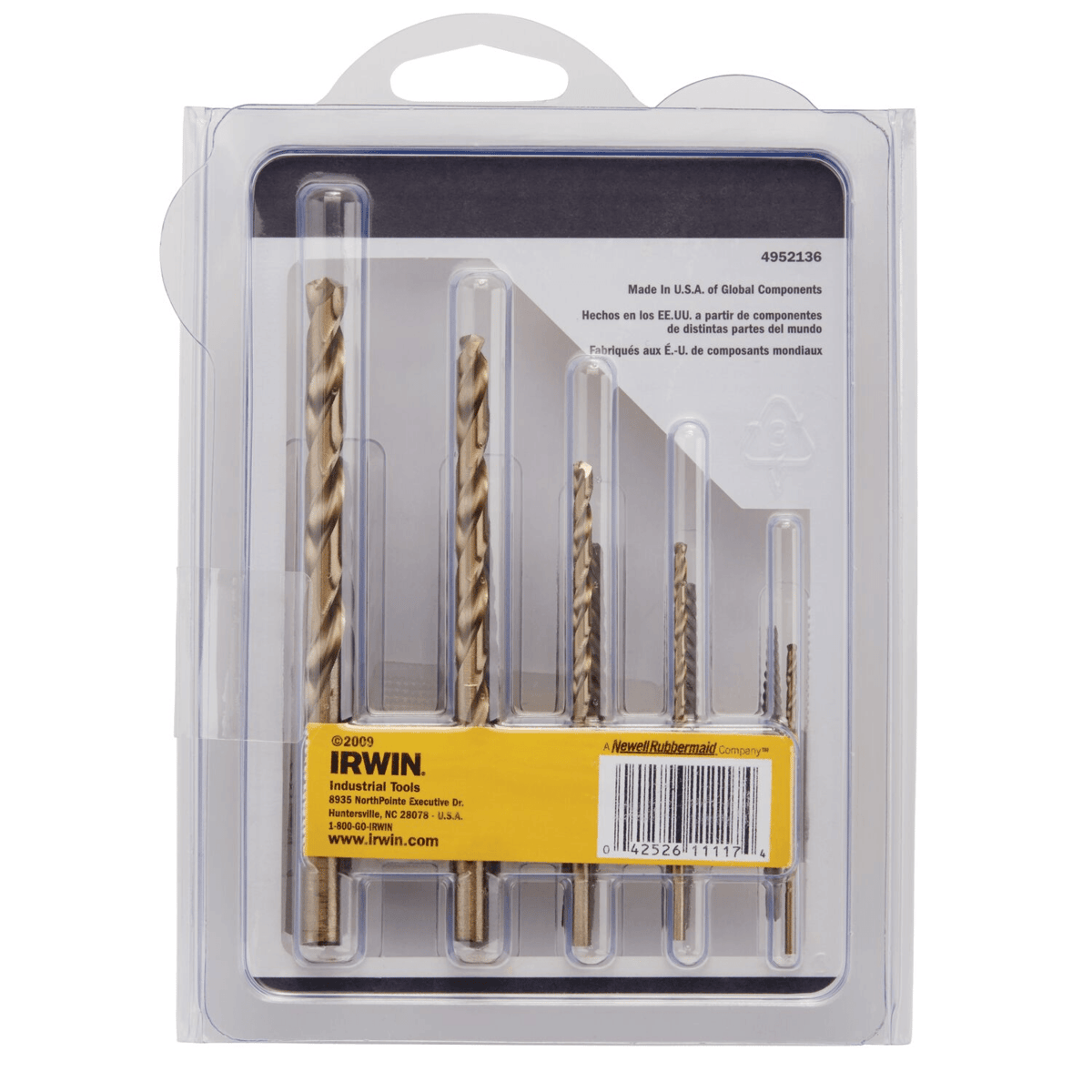 IRWIN Spiral Extractor & Drill Bit 10-Piece Combo Pack