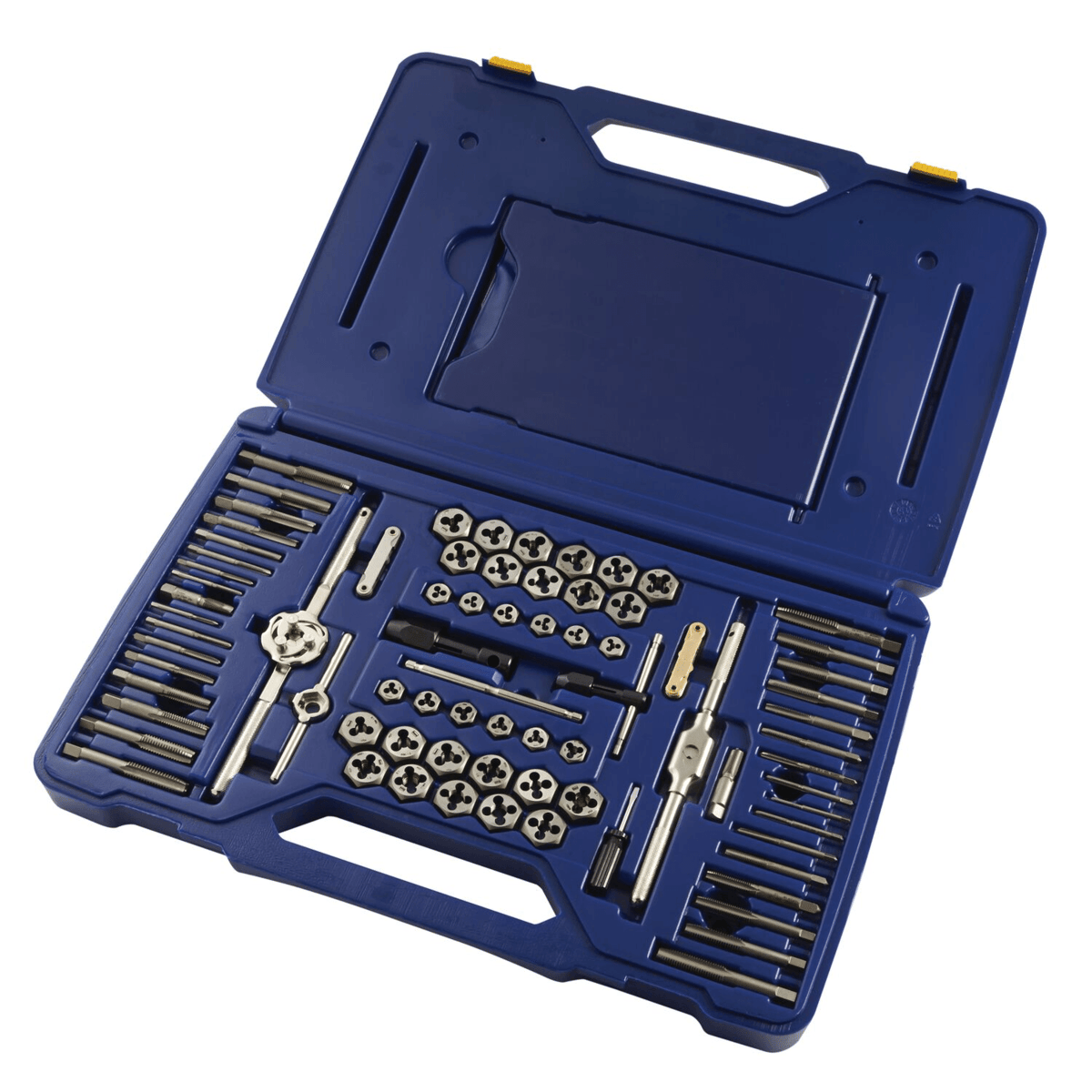IRWIN HANSON Machine Screw/Fractional/Metric Tap, Die, Extractor and Drill Bit Set