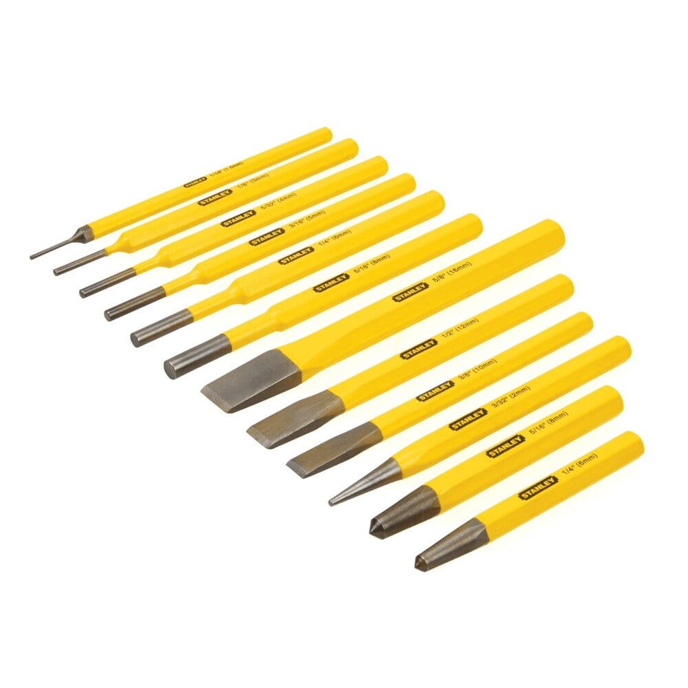 ninn　クリエセット STANLEY Cold Chisel & Punch 12-Piece Set