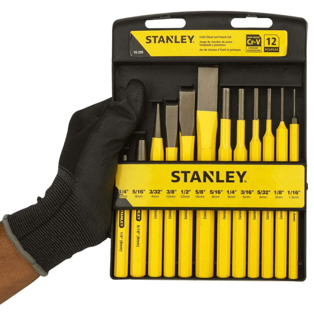 STANLEY Cold Chisel & Punch 12-Piece Set
