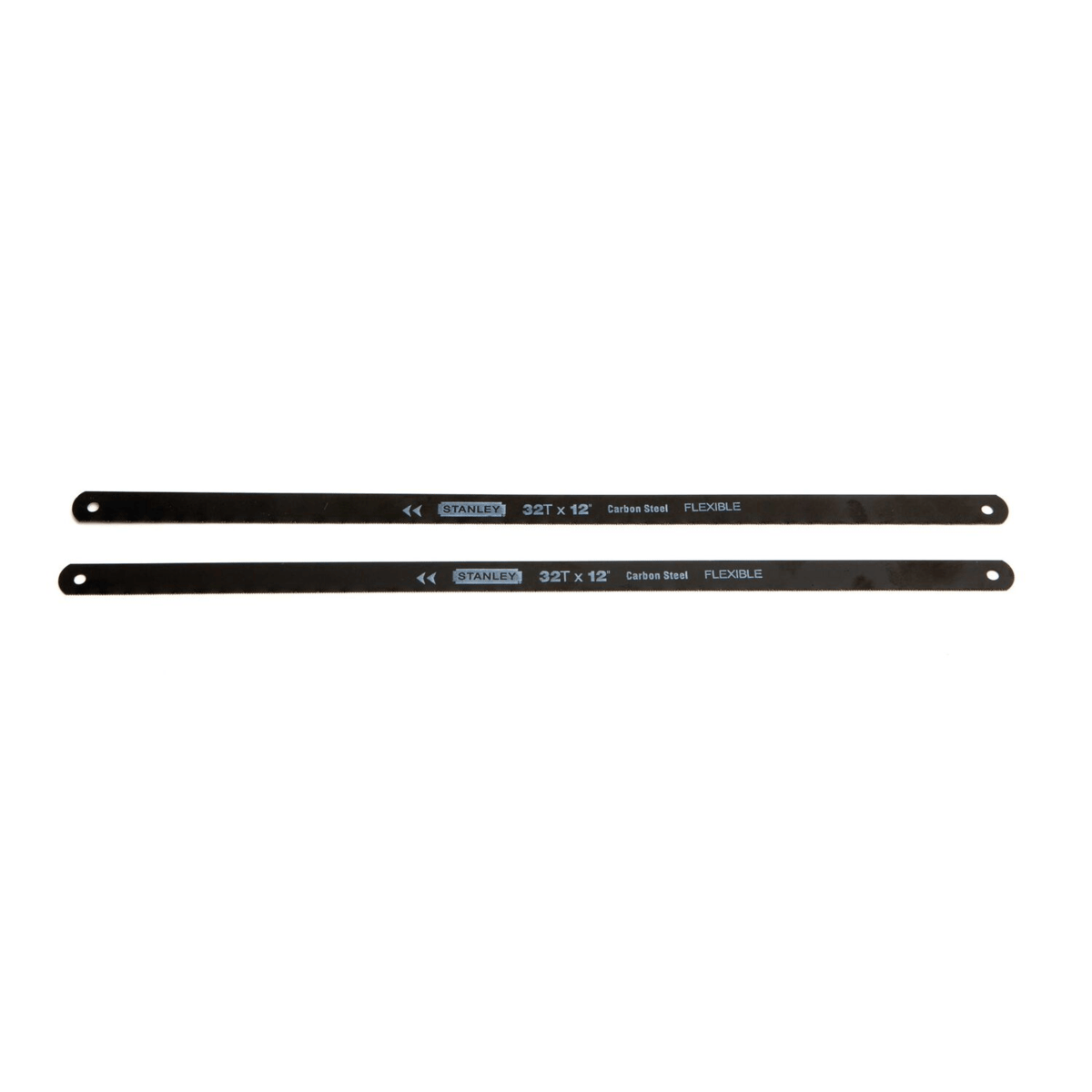 STANLEY Hacksaw Blade, 12" Length, 32 TPI, Pack of 2