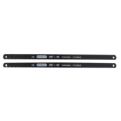 STANLEY Hacksaw Blade, 12" Length, 24 TPI, Pack of 2
