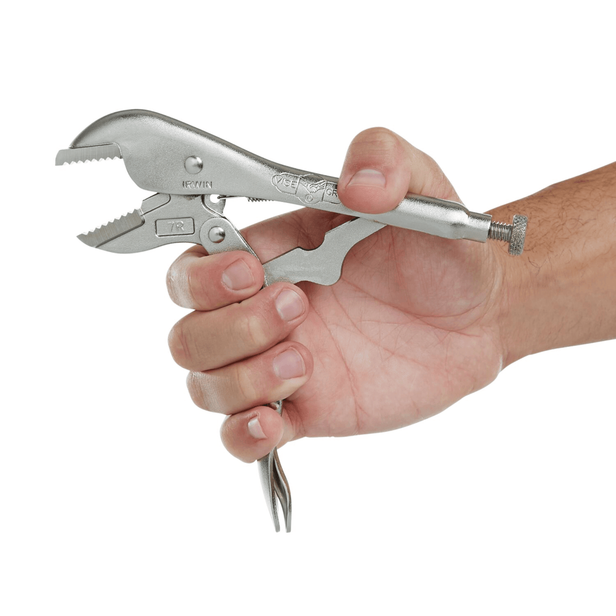 IRWIN Tools VISE-GRIP Locking Plier, Original, Straight Jaw, 7"