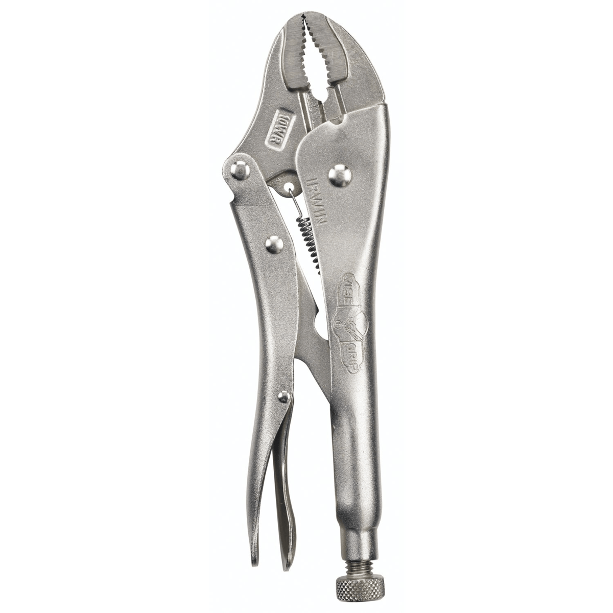 IRWIN Curved Jaw Locking Plier, 10"