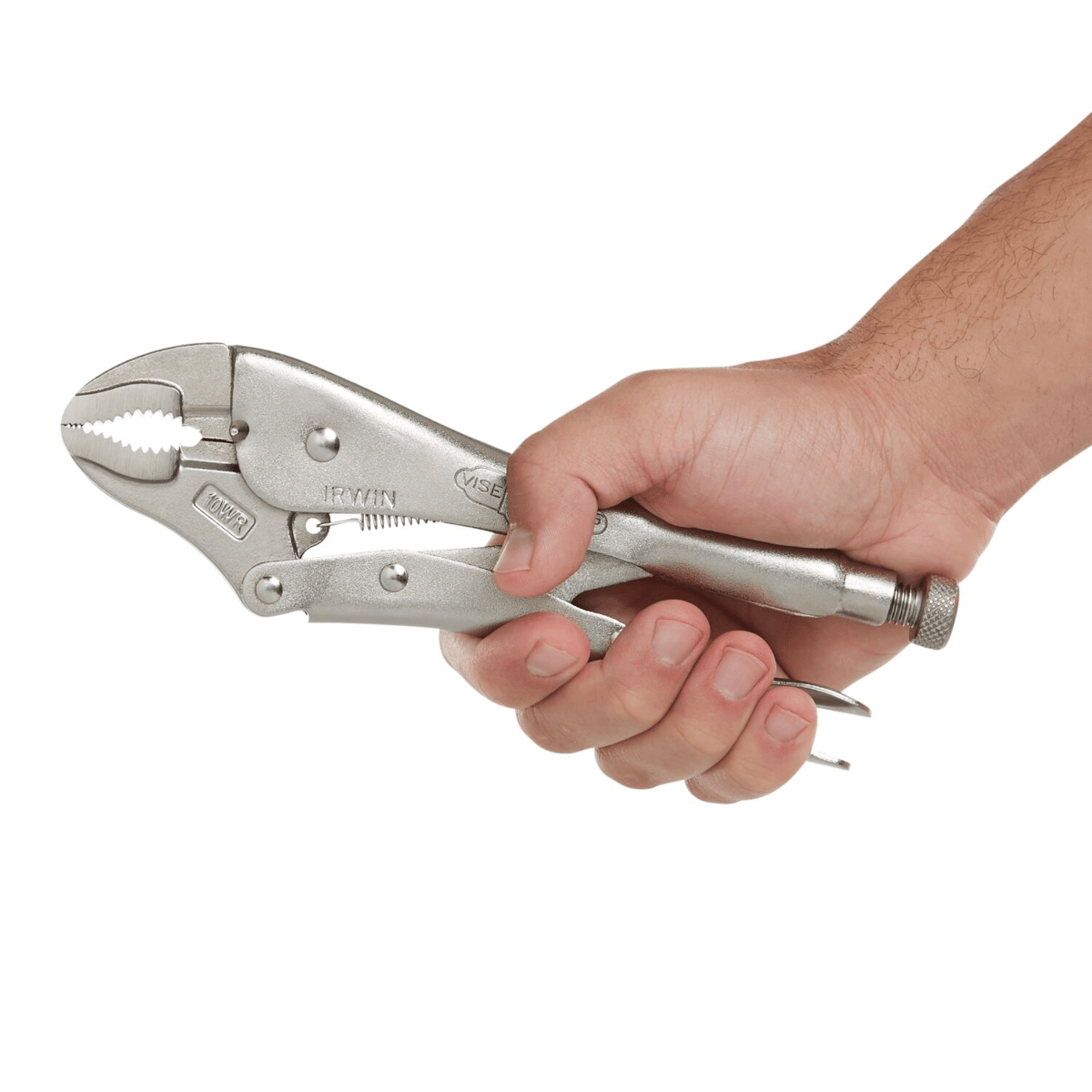 IRWIN Curved Jaw Locking Plier, 10"