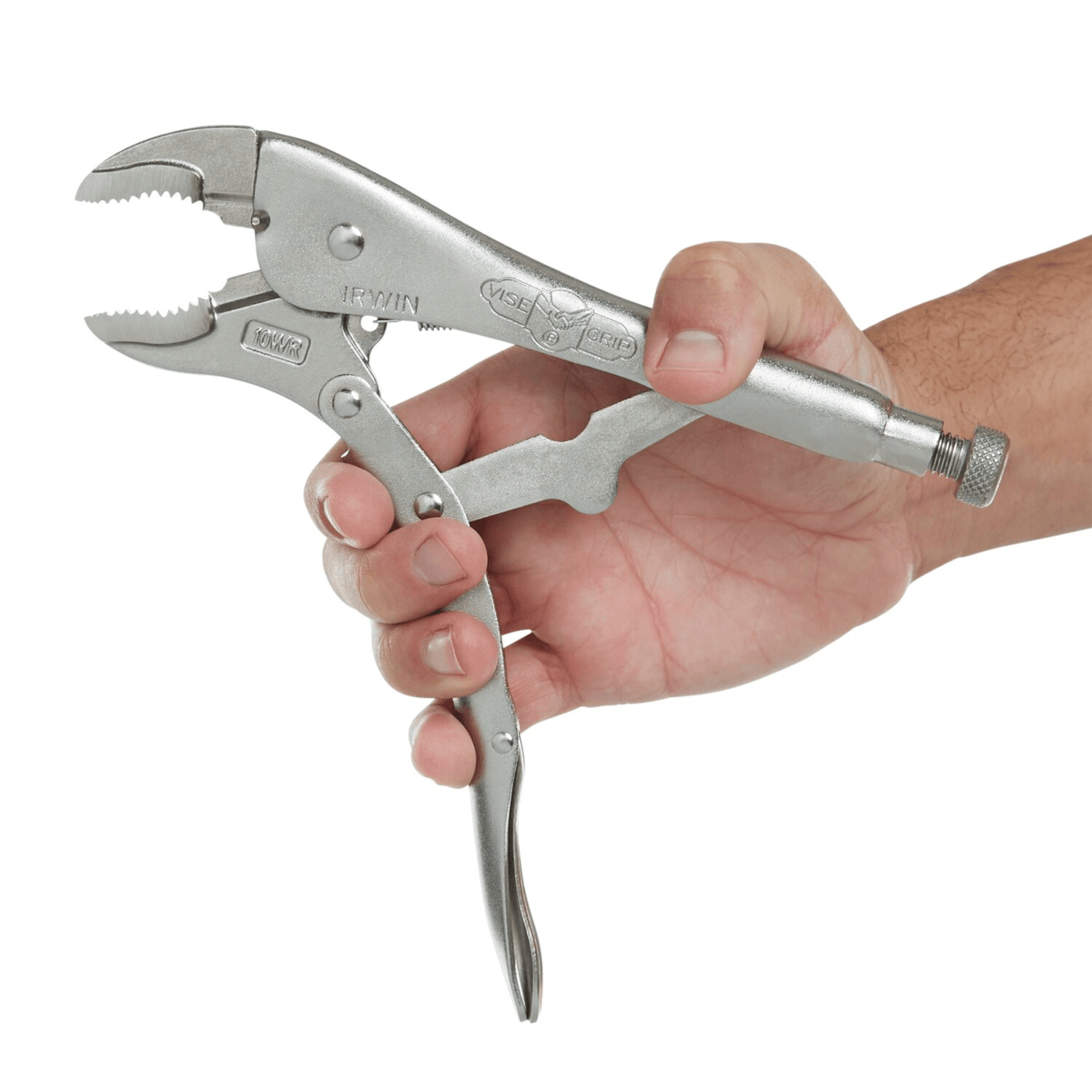 IRWIN Curved Jaw Locking Plier, 10"