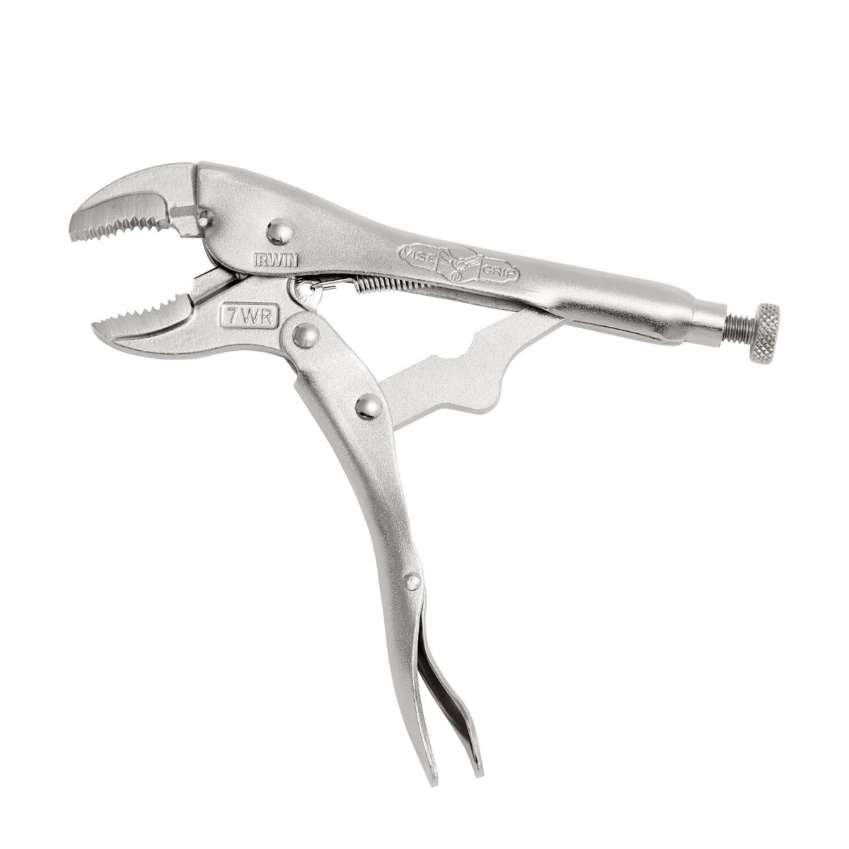 IRWIN Curved Jaw Locking Plier w/ Wire Cutter, 7"