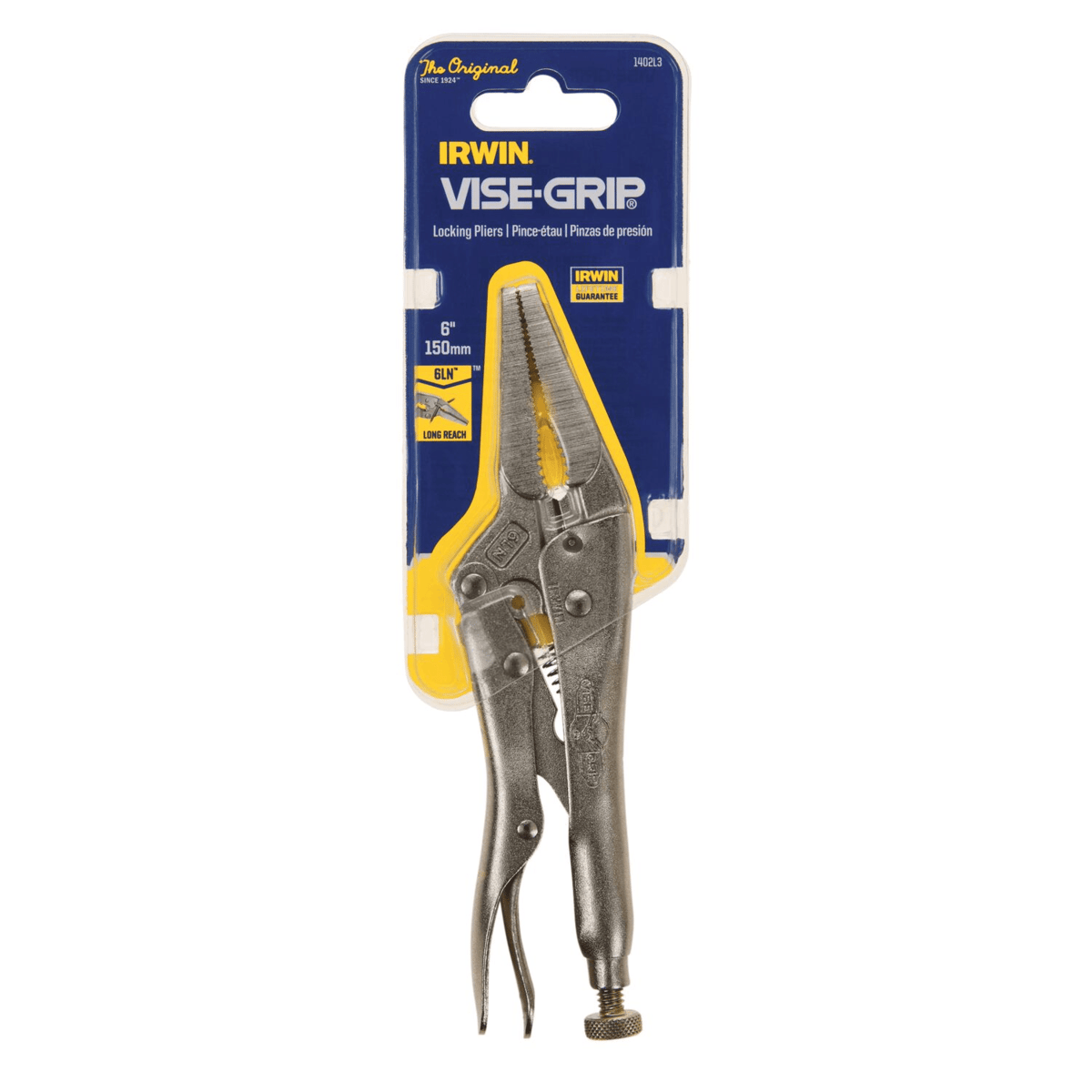 IRWIN Long Nose w/ Wire Cutter Plier, 6"