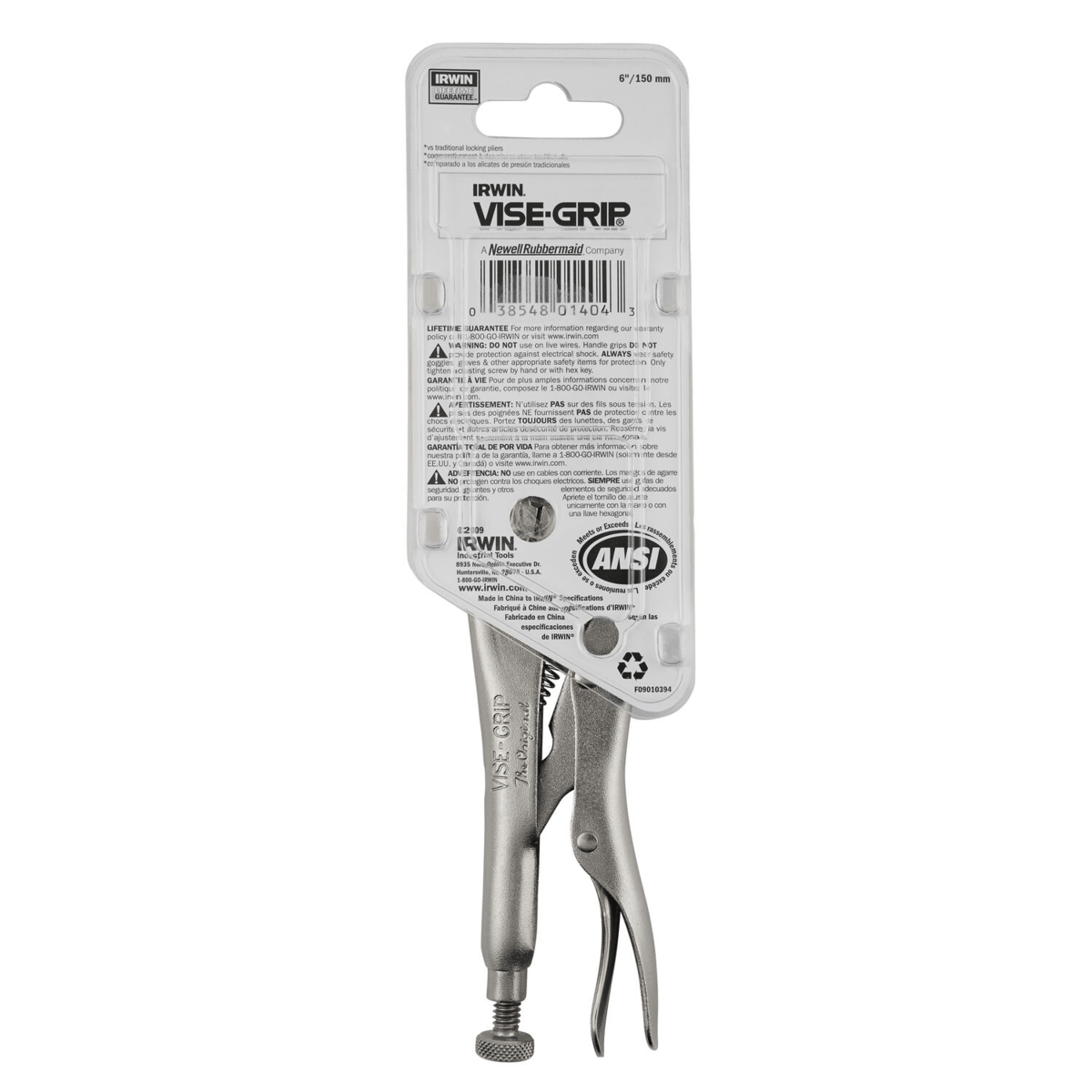 IRWIN Long Nose w/ Wire Cutter Plier, 6"