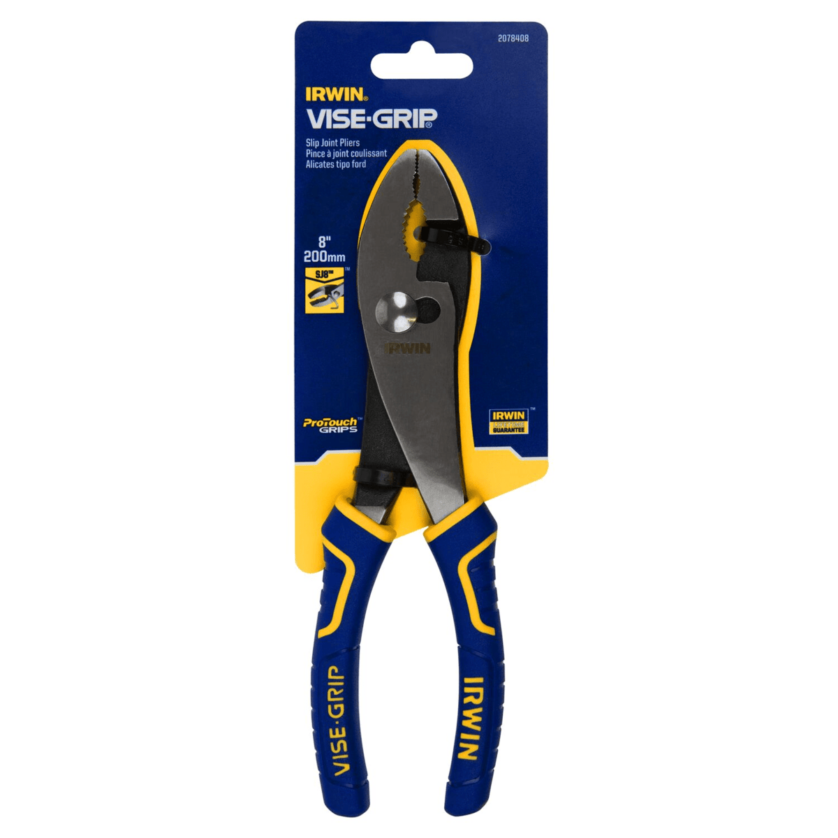 IRWIN Slip Joint Plier, 8ˮ