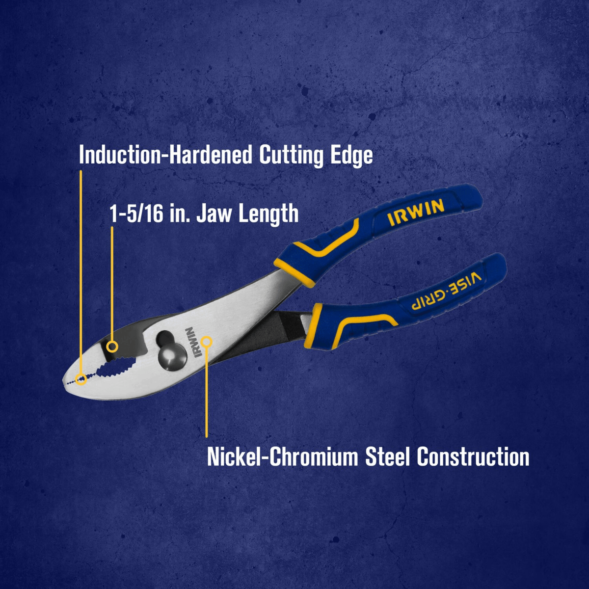 IRWIN Slip Joint Plier, 8ˮ