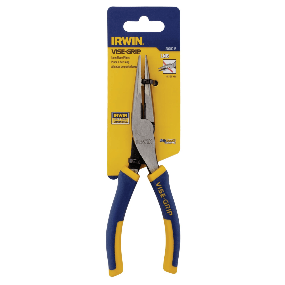 IRWIN Long Nose Plier, 6"