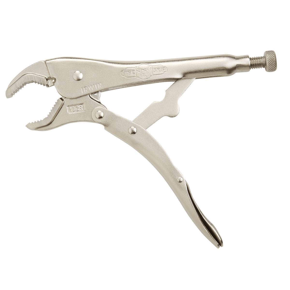 IRWIN Curved Jaw Locking Plier, 10"