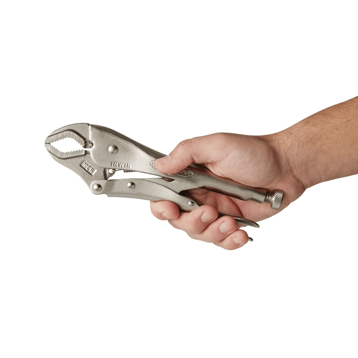 IRWIN Curved Jaw Locking Plier, 10"