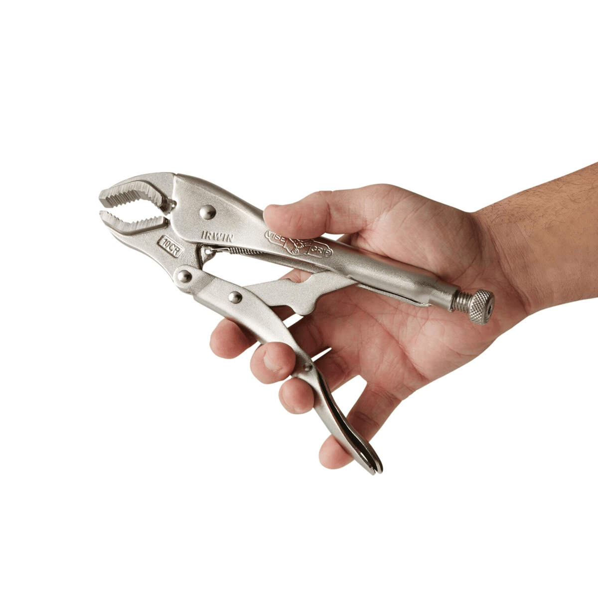 IRWIN Curved Jaw Locking Plier, 10"