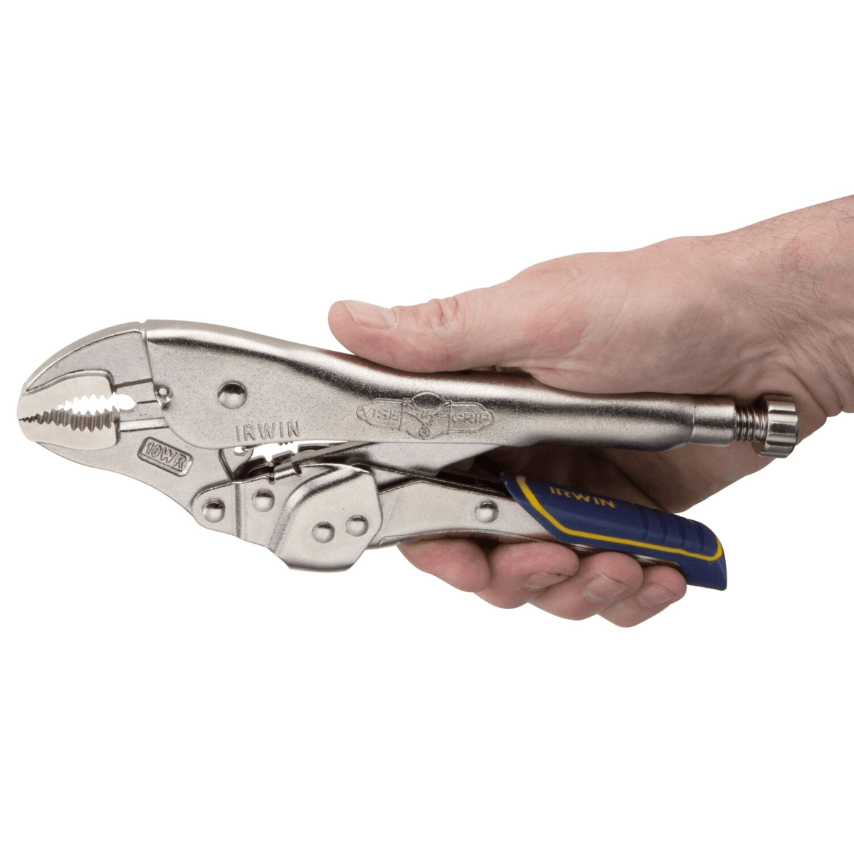 IRWIN Curved Jaw Locking Plier Reduced Handle, 10"