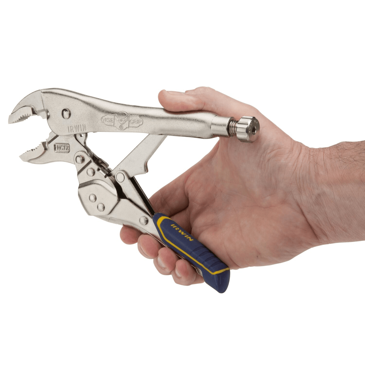 IRWIN Curved Jaw Locking Plier Reduced Handle, 10"