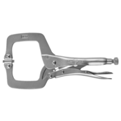 IRWIN C-Clamp w/ Swivel Pads Plier, 11"