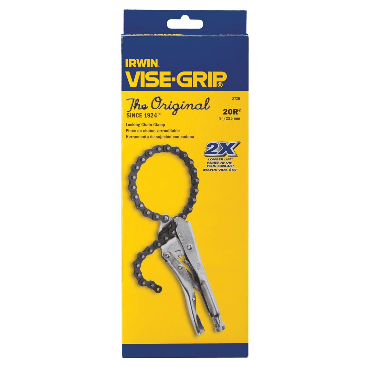 IRWIN VISE-GRIP Original Locking Chain Clamp, 9"