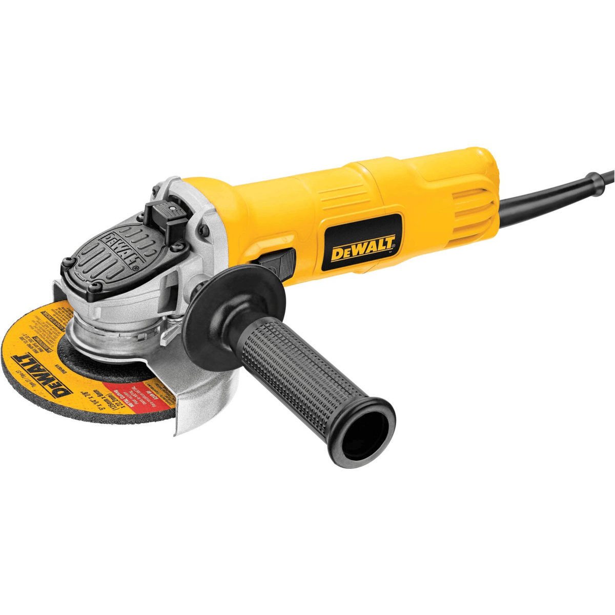 DEWALT Small Angle Grinder w/ One-Touch Guard, 4-1/2"