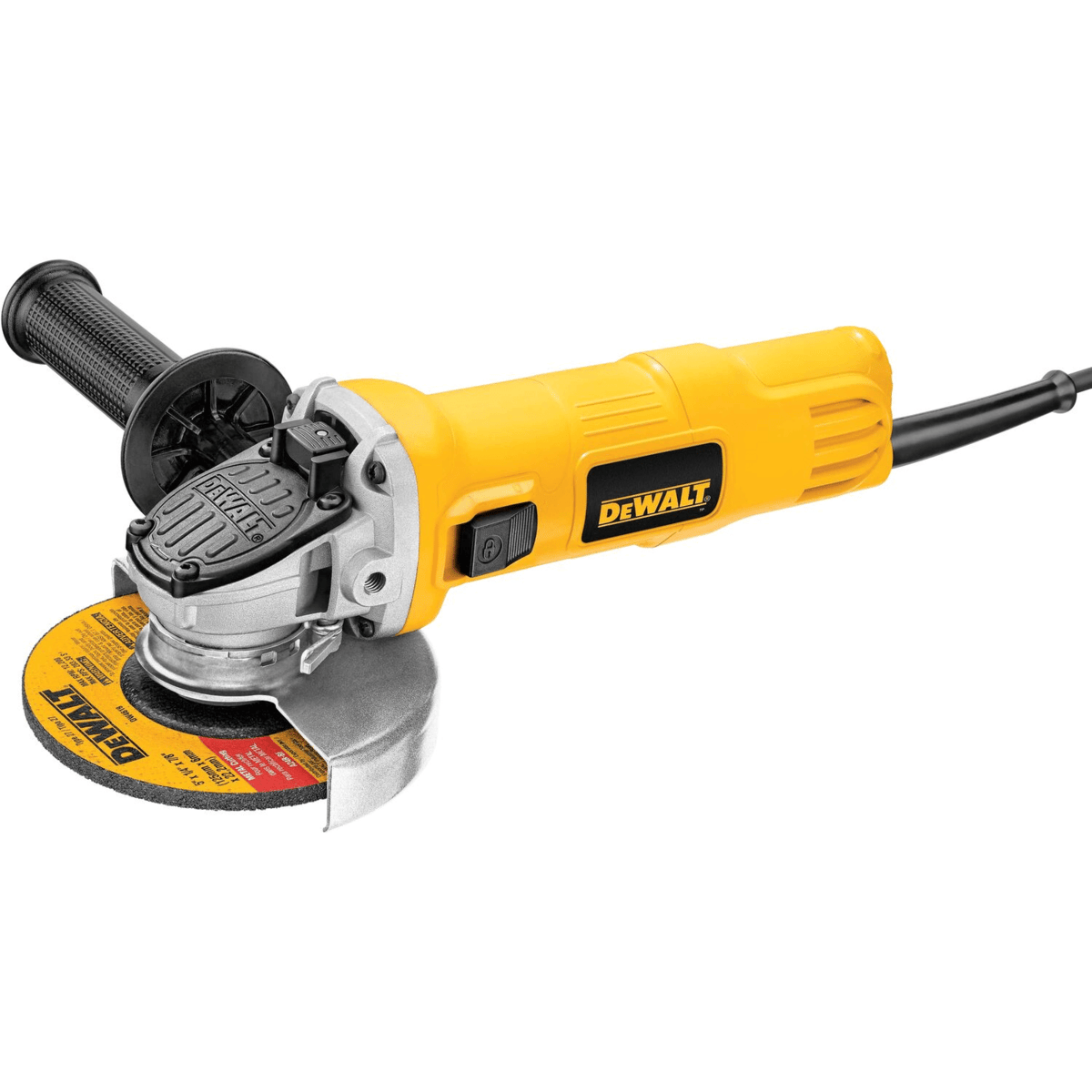 DEWALT Small Angle Grinder w/ One-Touch Guard, 4-1/2"