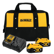DEWALT 20V MAX 5.0Ah Starter Kit w/ 2 Batteries